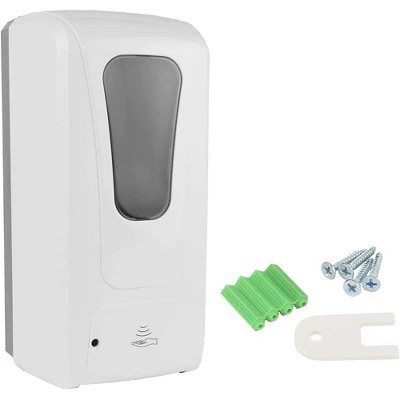 Vollum Automatic Sanitary Soap Dispenser - Touchless; Activated By Sensor, 40.6 Oz - White