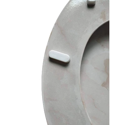 Marble Print Toilet Seat - J&V TEXTILES
