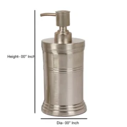 Dual Ridge Collection Lotion And Soap Dispenser - Nu Steel