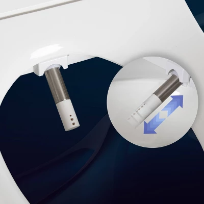 HLB-3000ER Electric Bidet Seat For Elongated Toilets White - Hulife - Image 4