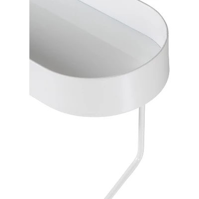 Metal Wall Shelf With Towel Bar White - Honey-Can-Do - Image 3