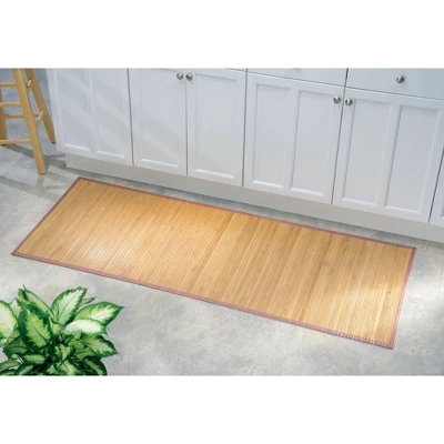 Rayon Made From Bamboo Bath Mat Runner Tan - IDESIGN - Image 6