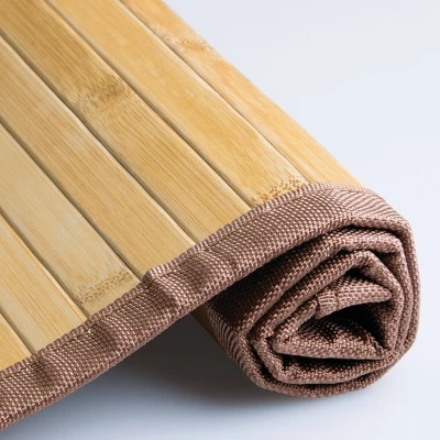 Rayon Made From Bamboo Bath Mat Runner Tan - IDESIGN - Image 8