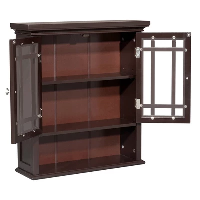 Neal Wall Cabinet With 2 Doors - Elegant Home Fashions - Image 5