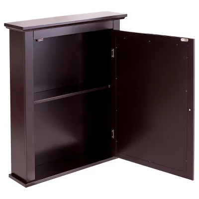 Tangkula Bathroom Wall Mounted Cupboard Mirrored Storage Cabinet Adjustable Shelf - Image 5