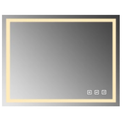 Organnice Frameless Anti-Fog Bathroom Vanity Mirror With Dimmable Light - Image 2