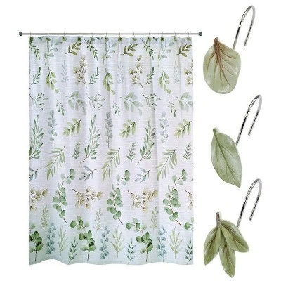 Avanti Ombre Leaves 13 Pc Bath Accessory Set