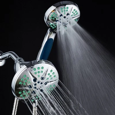 6" 48 Setting High Pressure Ultra Luxury Three-Way Shower Head Combo Chrome - Hotelspa Notilus - Image 4