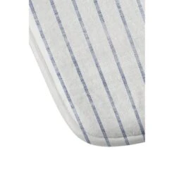 Holli Zollinger Aegean Wide Striped Memory Foam Bath Mat Blue - Deny Designs