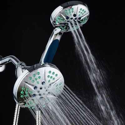 6" 48 Setting High Pressure Ultra Luxury Three-Way Shower Head Combo Chrome - Hotelspa Notilus - Image 3
