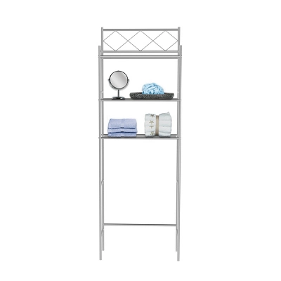 Metal Over The Toilet Space Saver And Organizer - J&V TEXTILES - Image 7