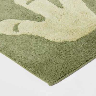 Dinosaur Feet Kids' Bath Rug - Pillowfort™ - Image 2