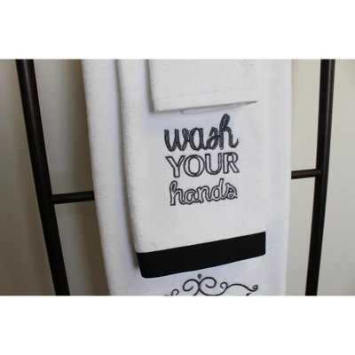 Avanti Chalk It Up 3 Pc Towel Set - Image 2