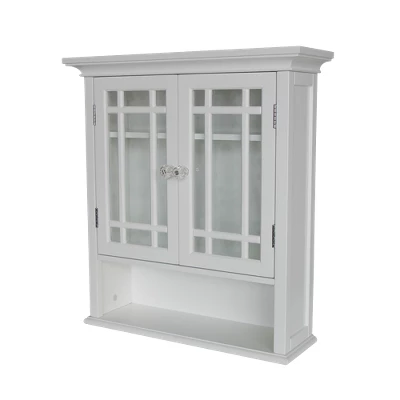 Neal Wall Cabinet With 2 Doors - Elegant Home Fashions - Image 13