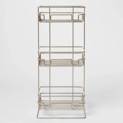 3 Tier Round Wire Shower Storage Tower - Made By Design - Image 5