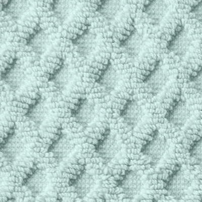 4pc Cotton Diamond Textured Bath Towel Set - Isla Jade