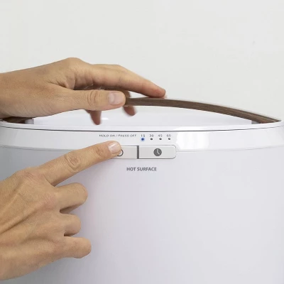 Countertop Towel Warmer Bathroom Towel Holder White - Zadro - Image 2