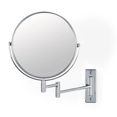 8" Cosmo Double Sided Wall Mount Magnifying Vanity Mirror Chrome - Better Living Products - Image 2