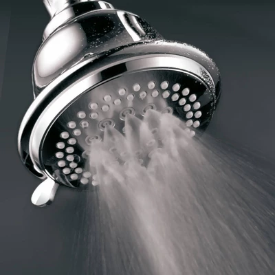 Aqua Dance Fixed Mount 7 Function Showerhead Chrome - Hotelspa - Image 5