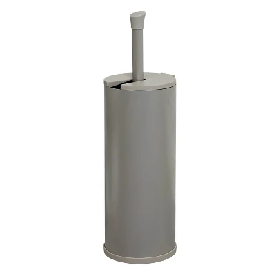 Three Roll Smart Accessories NeverRust Easy Access Toilet Paper Holder Matte Silver - Zenna Home - Image 4