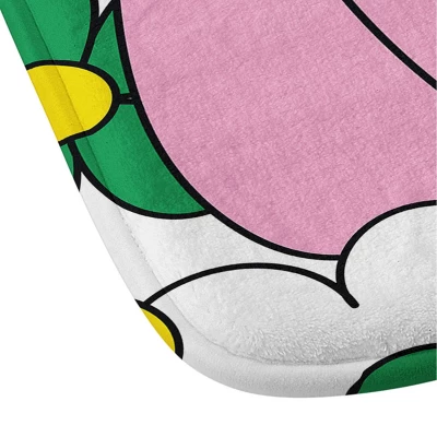 34"x21" Jenean Morrison Vintage Pillowcase Memory Foam Bath Mat Yellow - Deny Designs - Image 2