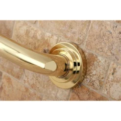 12" Manhattan Decorative Grab Bar Polished Brass - Kingston Brass