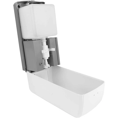 Vollum Automatic Sanitary Soap Dispenser - Touchless; Activated By Sensor, 40.6 Oz - White - Image 5