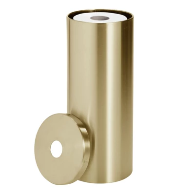 MDesign 3 Roll Toilet Paper Stand Holder For Bathroom Storage - Image 8