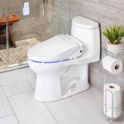 Swash Select EM617 Remote Control Elongated Bidet Seat With Warm Air Dryer White - Brondell - Image 9