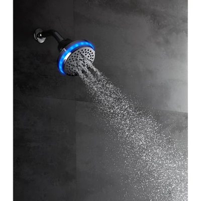 2.5 GPM Four Function Wall Mount Wave Sensor Shower Head With Temp LED - Tosca - Image 3
