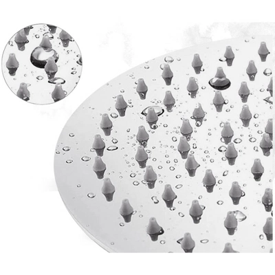 Maison High Pressure 8" Modern Rainfall Showerhead Brushed Nickel Luxury Showerhead -Tool Free Installation - Best Showerhead, Bathroom Essential - Image 7