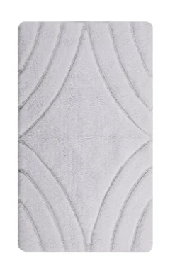 Diamond 220 GSF Non Skid Back Cotton Bath Rug 20in X 30in By Knightsbridge