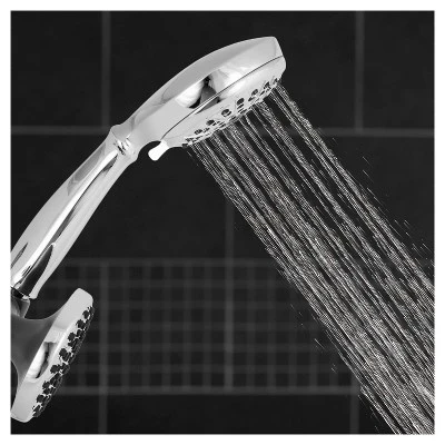 PowerSpray Combination Shower Head 8+1 Dual-mode Chrome - Waterpik