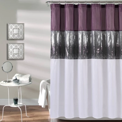 72"x72" Night Sky Shower Curtain - Lush Décor - Image 13