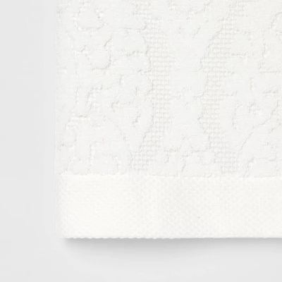 Ogee Towel White - Threshold™ - Image 2